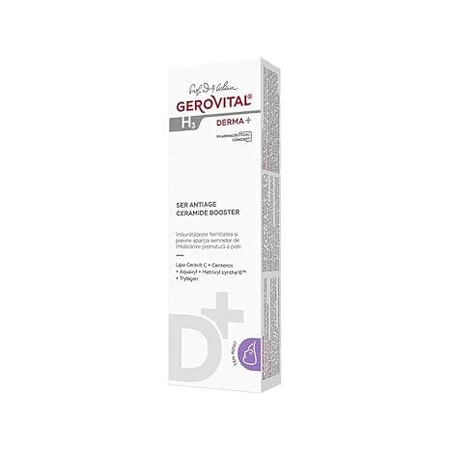 Anti-rimpelserum met Ceramide Booster H3 Derma+, 15 ml, Gerovital