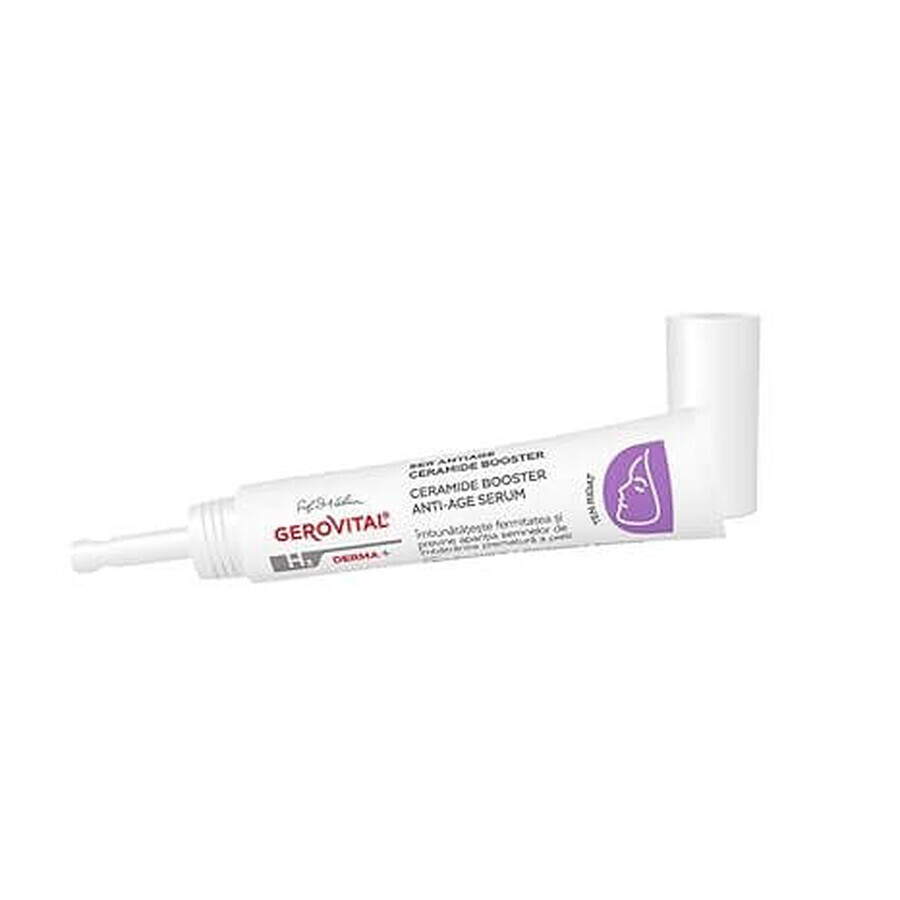 Ser antirid cu Ceramide Booster H3 Derma+, 15 ml, Gerovital