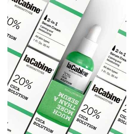 Ser-crème Monoactives 20% Cica Solution, 30 ml, La Cabine