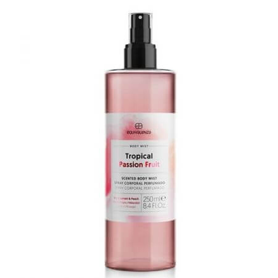 Buy Body spray with passion fruit, black currants and Tropical Passion Fruit peaches, 250 ml, Equivalenza Body spray with passion fruit, black currants and Tropical Passion Fruit peaches, 250 ml, Equivalenza
