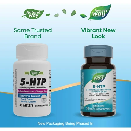 5-HTP Nature's Way, 30 Tabletten, Secom