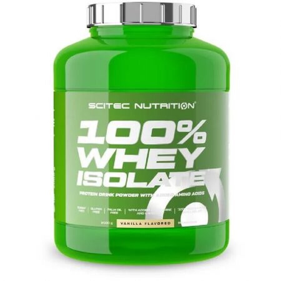 Molkenisolat-Eiweißpulver, Vanille, 2000 g, Scitec Nutrition