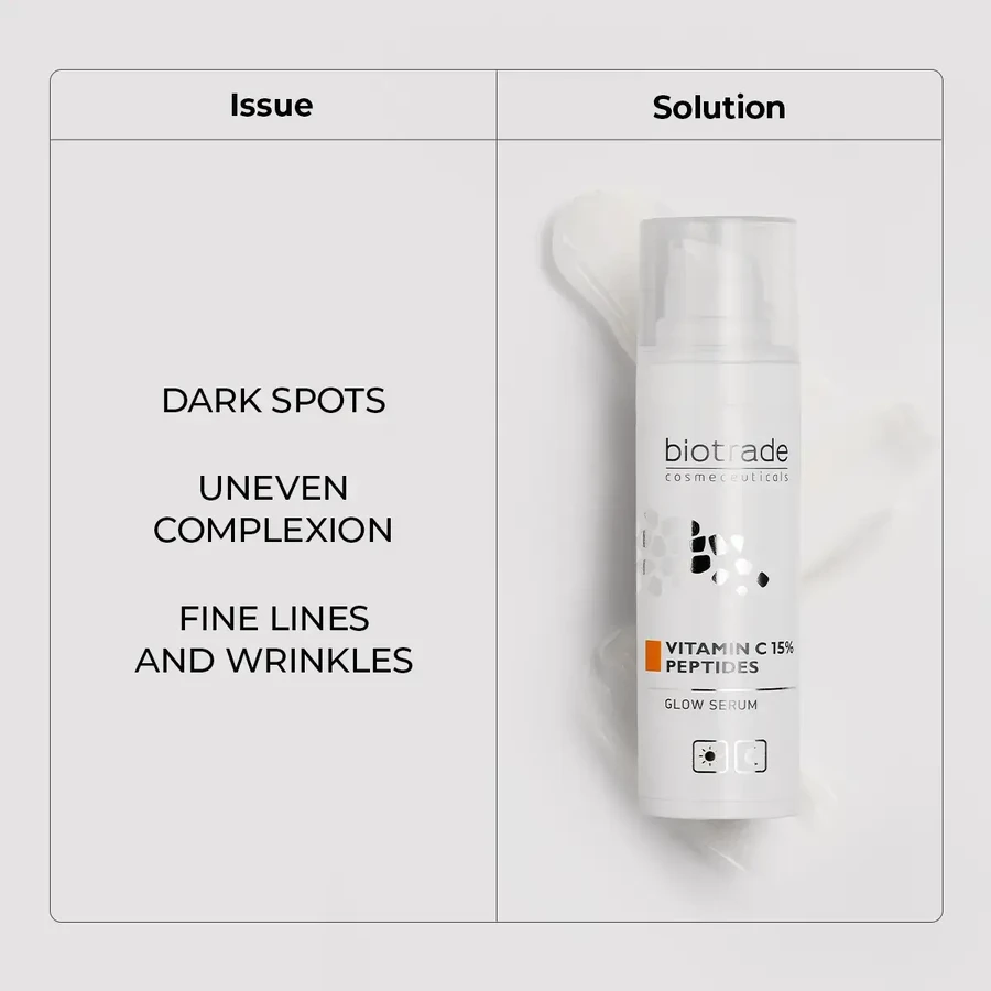 Biotrade Pure Skin Illuminating Serum met vitamine C 15% en peptiden, 30 ml