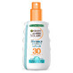 Invisible Protect Ambre Solaire Body Spray, SPF 30, 200 ml, Garnier