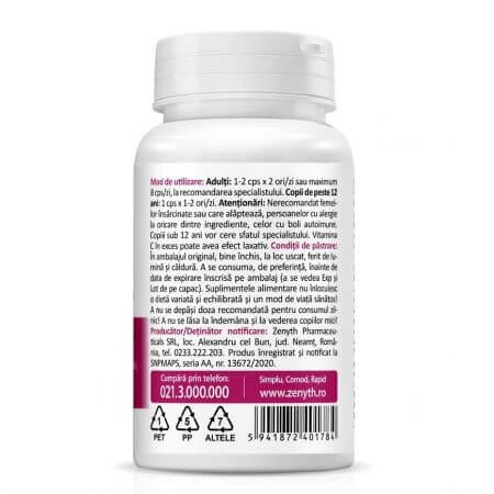 Echinacea with Elderberry and African Flytrap 700mg, 30 capsules, Zenyth