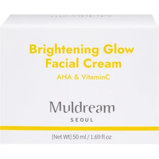 Muldream Verhelderende Crème voor Meisjes met AHA en Vitamine C, 50 ml