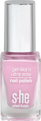 She stylezone color&amp;amp;style Gel-like&#39;n ultra stay nail polish 322/273, 10 ml