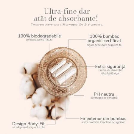 Serviettes en coton super bio, 16 pièces, Enroush