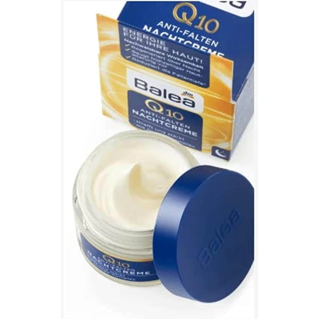 Balea Crema de noche antiarrugas Q10, 50 ml