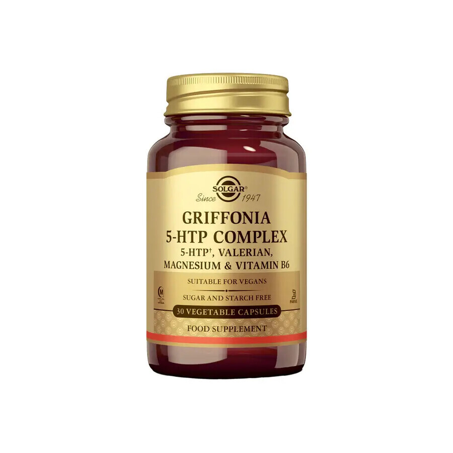 5-HTP, 30 gélules, Solgar