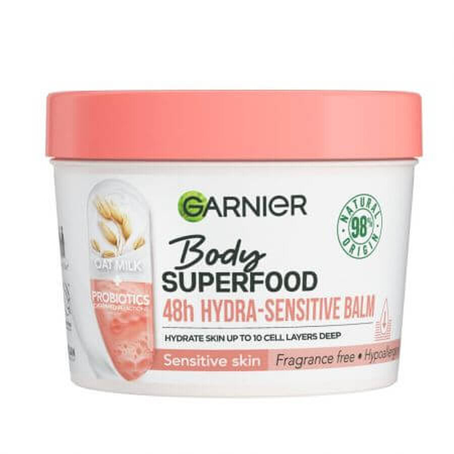 Winkel op Body Superfood Hydraterende Bodybalsem Havermelk + Probiotische Fractie, 380 ml, Garnier Body Superfood Hydraterende Bodybalsem Havermelk + Probiotische Fractie, 380 ml, Garnier