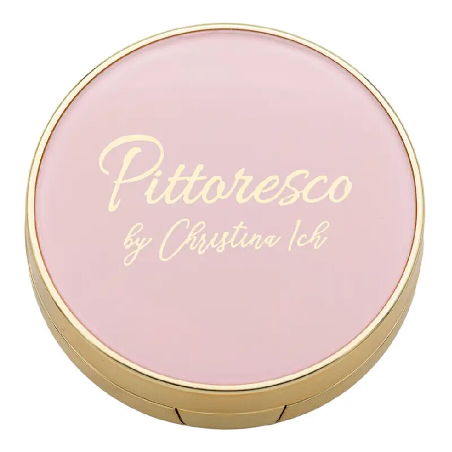 BB Cream voor de normale, vette en gemengde huid Kussen By Christina Ich, tint Medium Beige, 15 g + 15 g navulling, Pittoresco