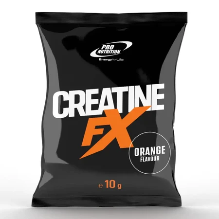 Creatine FX mit Orangengeschmack, 10 g x 25 Beutel, Pro Nutrition