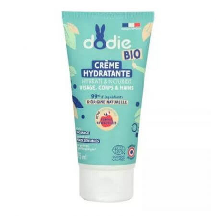 Buy Organic 3 in 1 Moisturising Cream, 75 ml, Dodie Organic 3 in 1 Moisturising Cream, 75 ml, Dodie