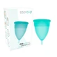 Copa menstrual talla L Stercup, Turquesa, 1 unidad, Stercup