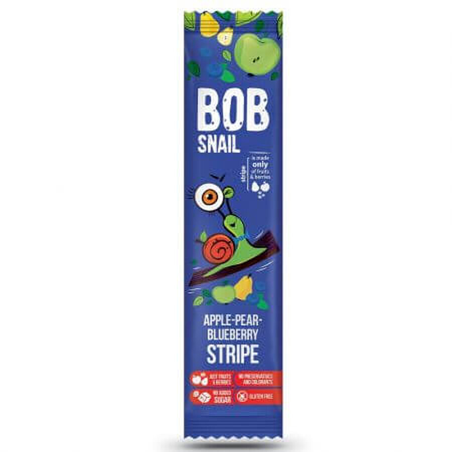 Acquista Fetta di mela, pera e mirtillo al naturale, 14 g, Bob Snail Fetta di mela, pera e mirtillo al naturale, 14 g, Bob Snail