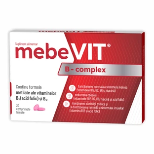 MebeVit B-Komplex, 30 Tabletten, Zdrovit