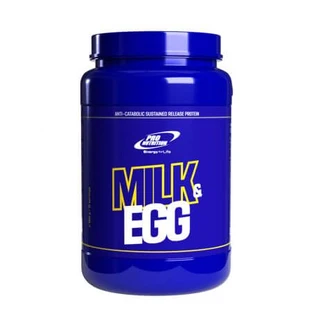 Leche y huevo con sabor a vainilla, 900 g, Pro Nutrition