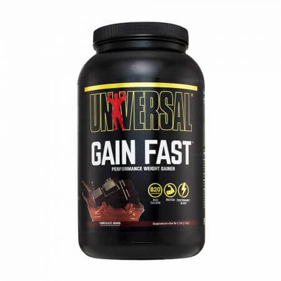 Buy Gain Fast Gainer Protein Powder, Chocolate, 2300 g, Universal Gain Fast Gainer Protein Powder, Chocolate, 2300 g, Universal