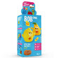 Natural fruit roll, 20 g + Eat &amp;amp; Play Toy, Bob Snail