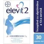 Elevit 2, Multivitamins for Pregnancy – 2nd and 3rd Trimester of Pregnancy, 30 capsules, Bayer