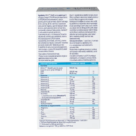 Elevit 2, Multivitamins for Pregnancy – 2nd and 3rd Trimester of Pregnancy, 30 capsules, Bayer