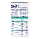 Elevit 3, Multivitaminas para el postparto y la lactancia, 30 cápsulas