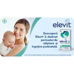 Elevit 3, Postnatale en borstvoedings multivitamine, 30 capsules, Bayer