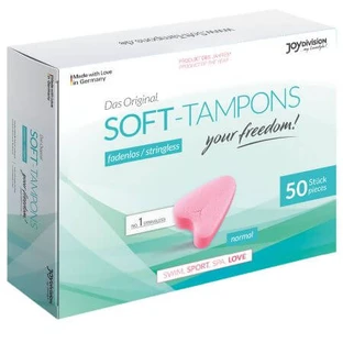 Juego de compresas Soft Tampons Original, 50 unidades, JoyDivision