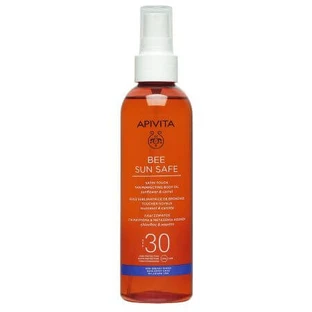 Bee Sun Safe Tanning Oil SPF30, 200 ml, Apivita