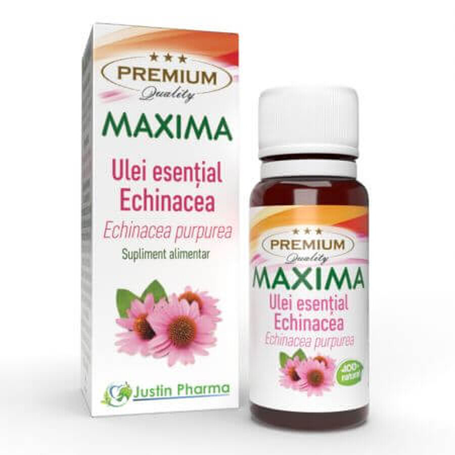 Comprar Aceite esencial de Echinacea Maxima, 10 ml, Justin Pharma Aceite esencial de Echinacea Maxima, 10 ml, Justin Pharma