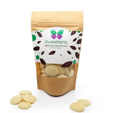 White chocolate banuti, 250 gr, Sweeteria