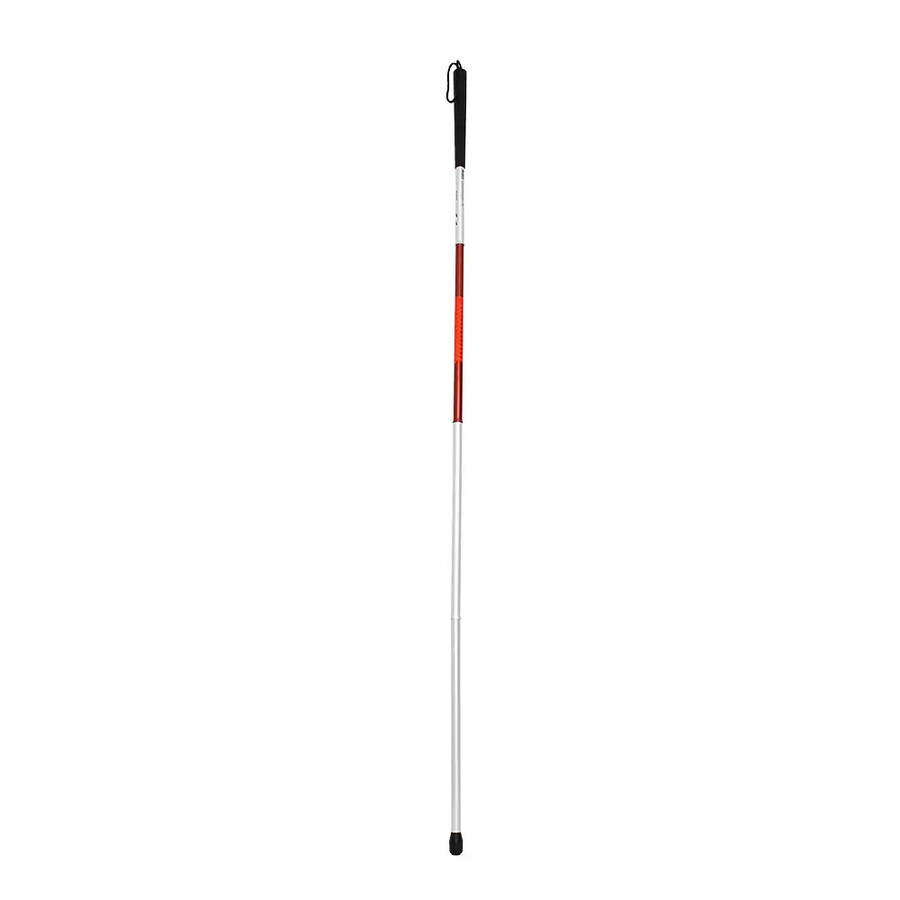 Folding cane for blind people 4 sections, Silver, Karadeniz