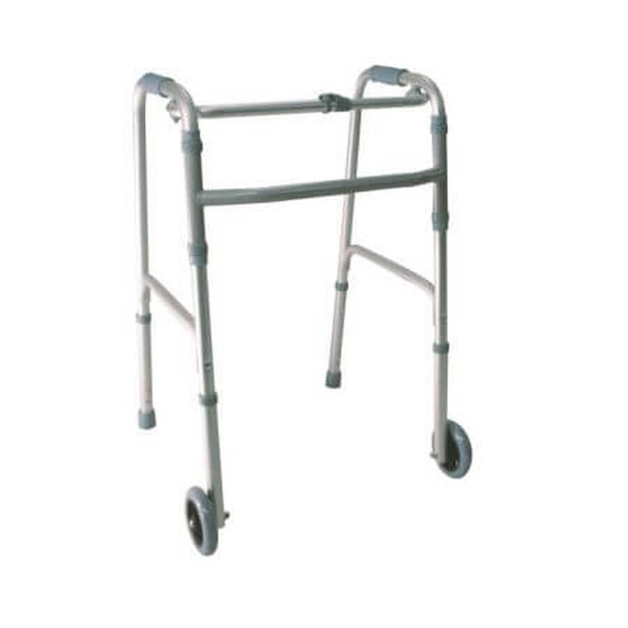 Buy Folding aluminium walking frame with wheels, Kayang Folding aluminium walking frame with wheels, Kayang