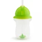 Mug with flexible straw Any Angle Click Lock, +12 months, Green, 296 ml, Munchkin