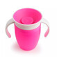 Tazza da allenamento con manici Miracle 360, +6 mesi, Rosa, 207 ml, Munchkin