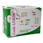 Absorbante 3 picături Day use, 10 bucăți, Lady Anion 