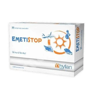 Emetistop (Metistop), 20 tablets, Hyllan