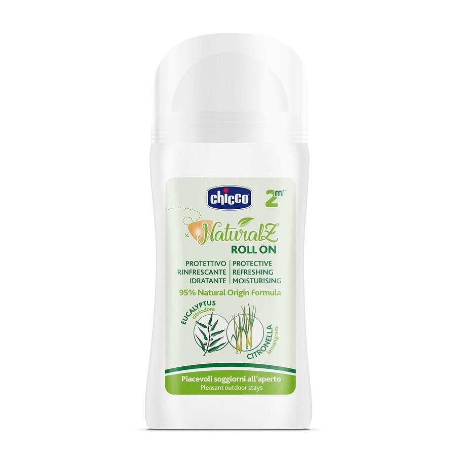 Roll-On with eucalyptus and citronella extract, 60 ml, Chicco