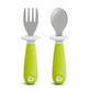 Set de fourchettes et cuill&#232;res pour enfants Raise, Green, Munchkin