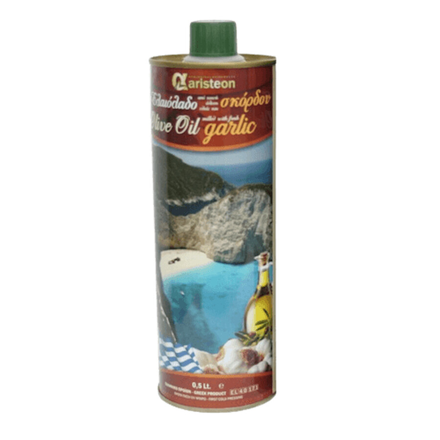 Winkel op Extra vierge olijfolie met knoflook, 500 ml, Aristeon Extra vierge olijfolie met knoflook, 500 ml, Aristeon