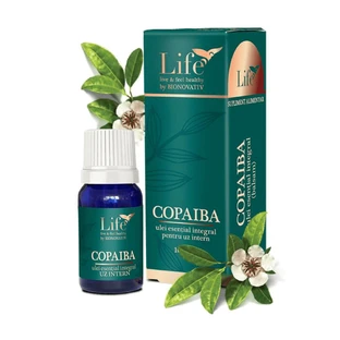 Copaiba whole essential oil, 10 ml, Bionovativ