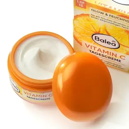 Balea Face Cream with Vitamin C SPF15, 50 ml