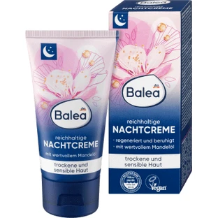 Balea Crema facial Noche, 50 ml
