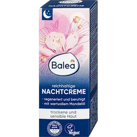 Balea Crema facial Noche, 50 ml