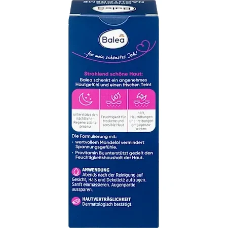 Balea Crema facial Noche, 50 ml