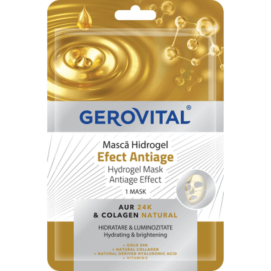 Buy Gerovital Hydrogel face mask with atiage effect, 1 pc Gerovital Hydrogel face mask with atiage effect, 1 pc