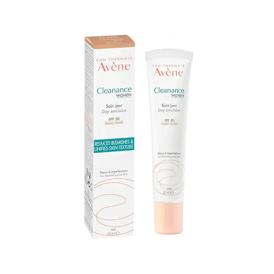 Cleanance Women tinted day cream with SPF 30, 40 ml, Avène