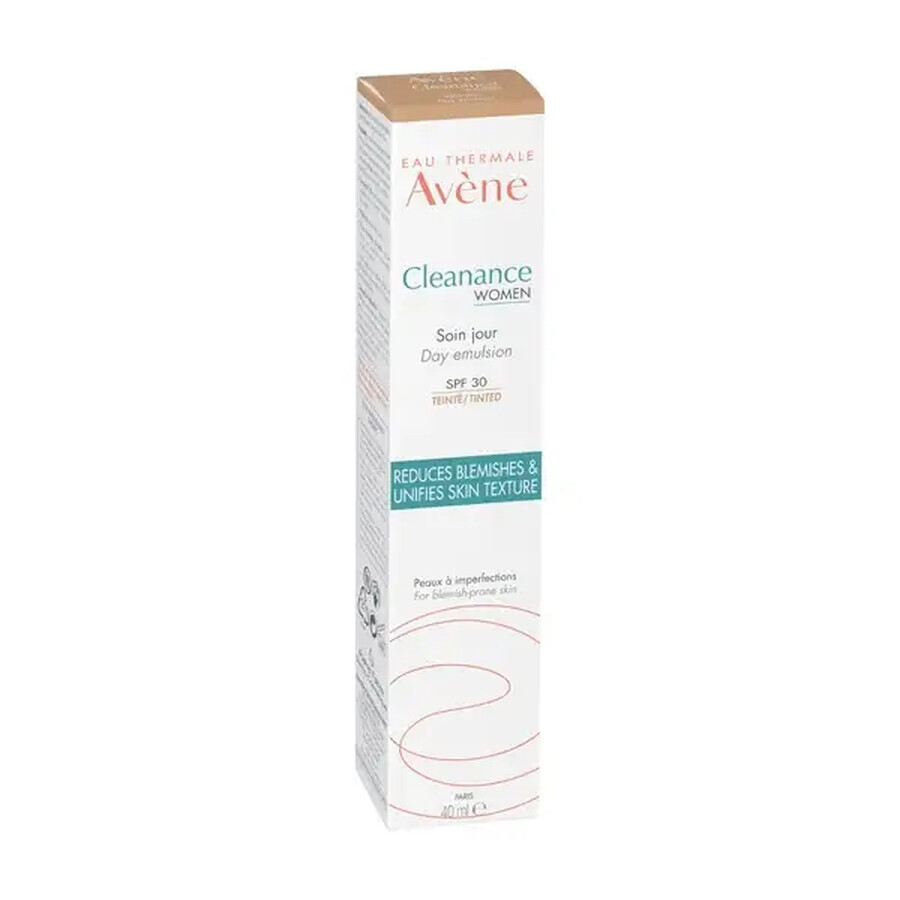 Cleanance Women tinted day cream with SPF 30, 40 ml, Avène
