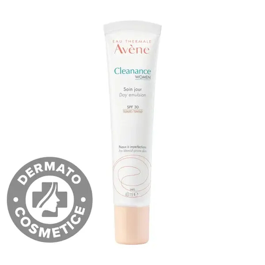 Cleanance Women tinted day cream with SPF 30, 40 ml, Avène